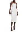 Veronica Beard Nabi Strapless Body Skimming Dress In Off White In White