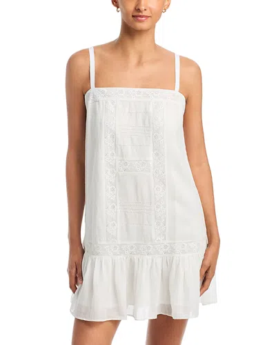 Veronica Beard Naderah Mini Dress In White