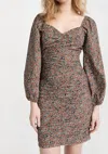 Veronica Beard Nadi Mini Dress In Cinnamon Multi In Multi