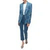 Veronica Beard Naira Jacket In Sea Glare