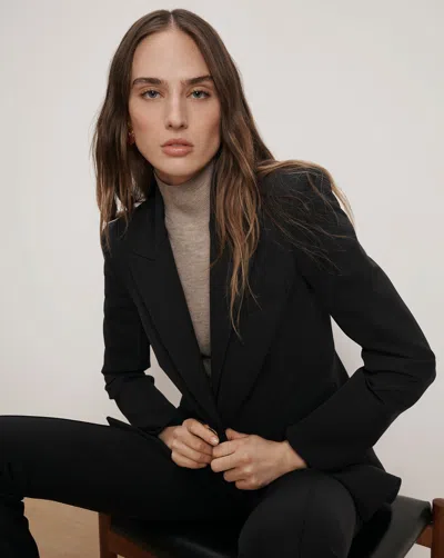 Veronica Beard Naira Scuba Dickey Jacket In Blue