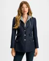 Veronica Beard Nalani Dickey Jacket In Blue