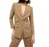 Veronica Beard Nalani Dickey Jacket In Heather Russet In Brown