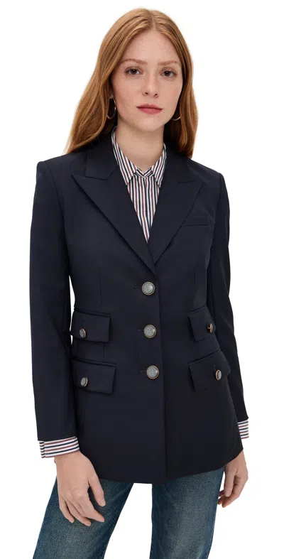 VERONICA BEARD NALANI DICKEY JACKET NAVY