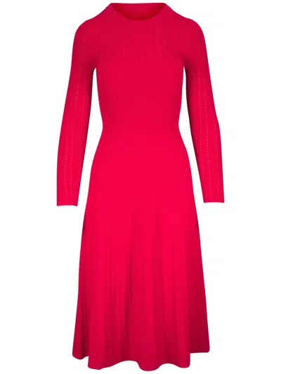 Veronica Beard Nami Midikleid In Rot