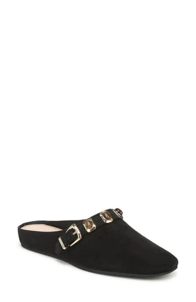 Veronica Beard Narcisa Flat Mule In Black