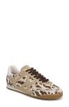 Veronica Beard Natalia Animal-print Sneakers In Neutral