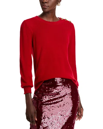 Veronica Beard Nelia Cashmere Sweater In Pink