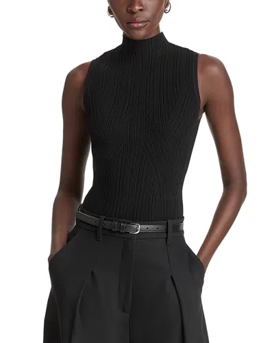 Veronica Beard Nellie Shell Top In Black
