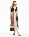 Veronica Beard Nelly Pleated Maxi Dress In Multi