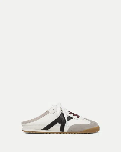 Veronica Beard Nicoline Slip-on Sneaker In White Multi