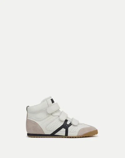 VERONICA BEARD NIMA HIGH-TOP VELCRO SNEAKER