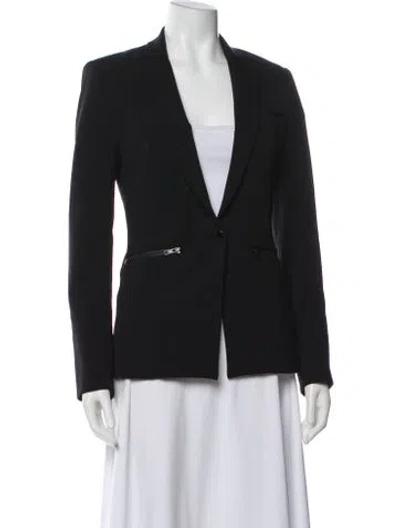 Pre-owned Veronica Beard Nylon Blazer In Black