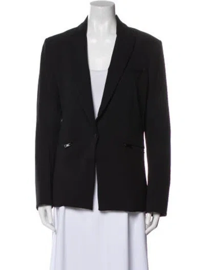 Pre-owned Veronica Beard Nylon Blazer In Black
