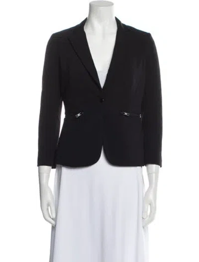 Pre-owned Veronica Beard Nylon Blazer In Black