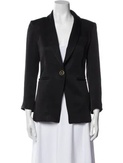Pre-owned Veronica Beard Nylon Blazer In Black