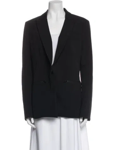 Pre-owned Veronica Beard Nylon Blazer In Black