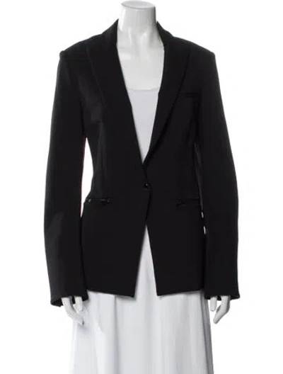 Pre-owned Veronica Beard Nylon Blazer In Black