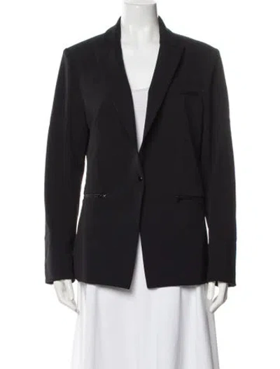 Pre-owned Veronica Beard Nylon Blazer In Black