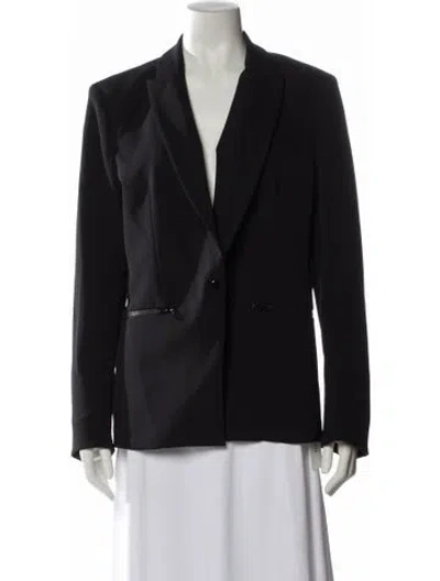 Pre-owned Veronica Beard Nylon Blazer In Black