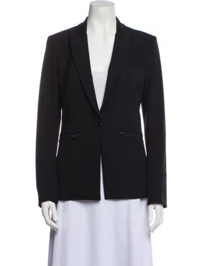 Pre-owned Veronica Beard Nylon Blazer In Black