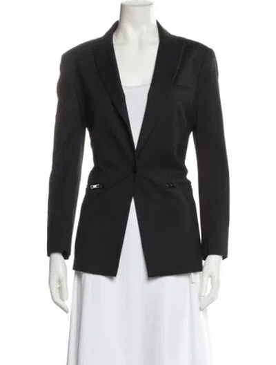Pre-owned Veronica Beard Nylon Blazer In Black