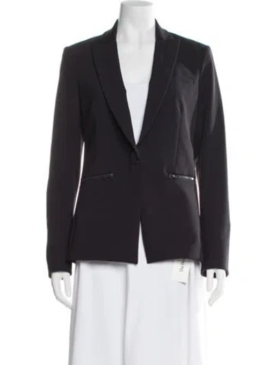 Pre-owned Veronica Beard Nylon Blazer In Black
