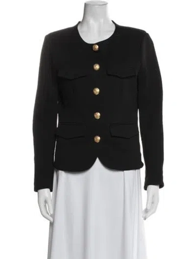 Pre-owned Veronica Beard Nylon Blazer In Black