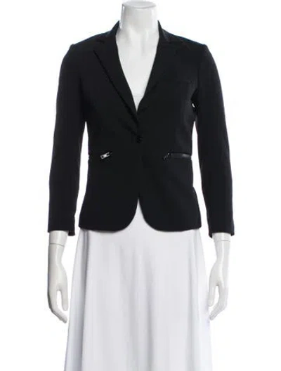 Pre-owned Veronica Beard Nylon Blazer In Black