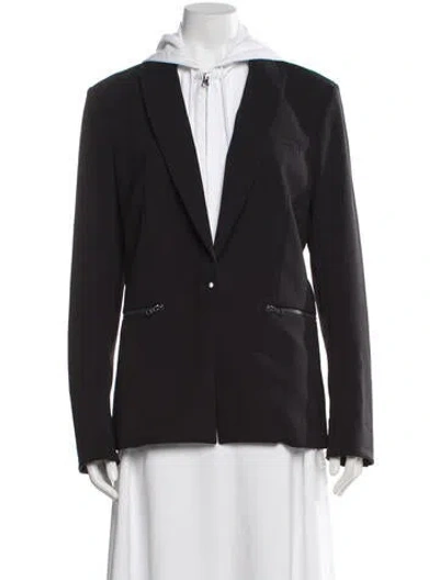 Pre-owned Veronica Beard Nylon Blazer In Black