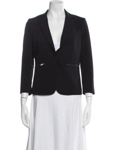 Pre-owned Veronica Beard Nylon Blazer In Black