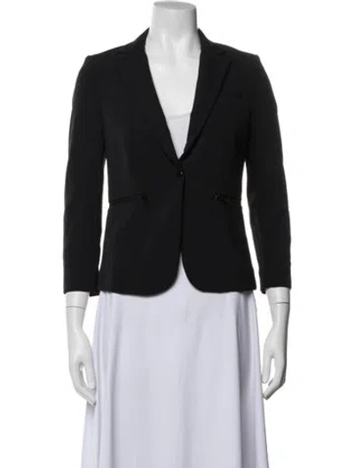 Pre-owned Veronica Beard Nylon Blazer In Black