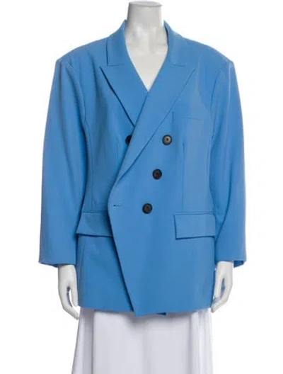 Pre-owned Veronica Beard Nylon Blazer In Blue