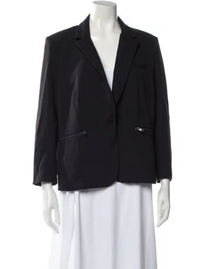 Pre-owned Veronica Beard Nylon Blazer In Blue