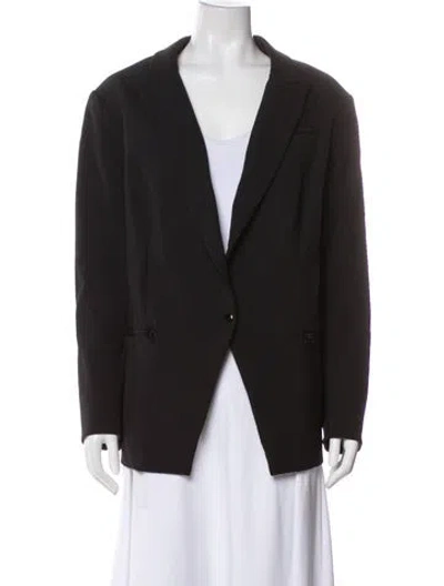 Pre-owned Veronica Beard Nylon Blazer In Gray