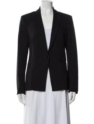 Pre-owned Veronica Beard Nylon Blazer In Gray