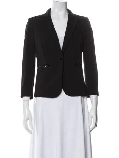 Pre-owned Veronica Beard Nylon Blazer In Gray