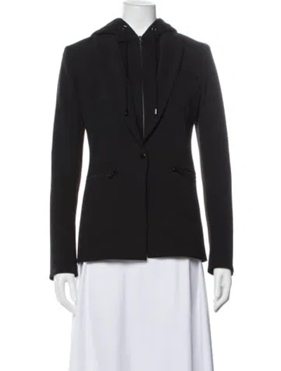 Pre-owned Veronica Beard Nylon Blazer In Gray
