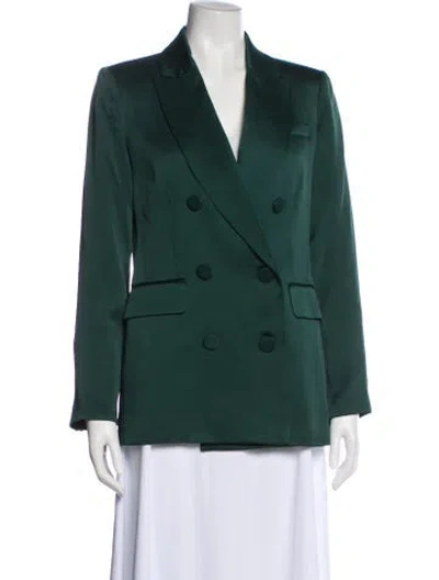 Pre-owned Veronica Beard Nylon Blazer In Green