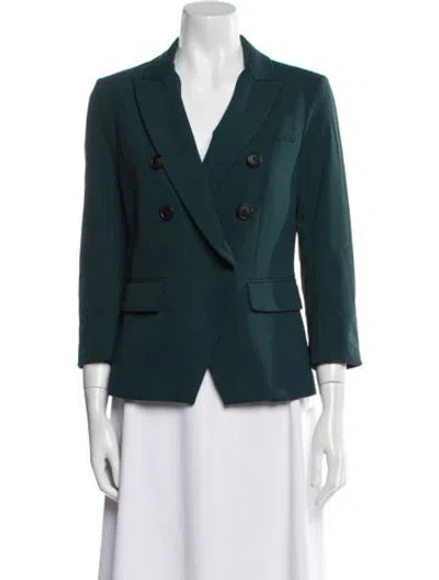 Pre-owned Veronica Beard Nylon Blazer In Green