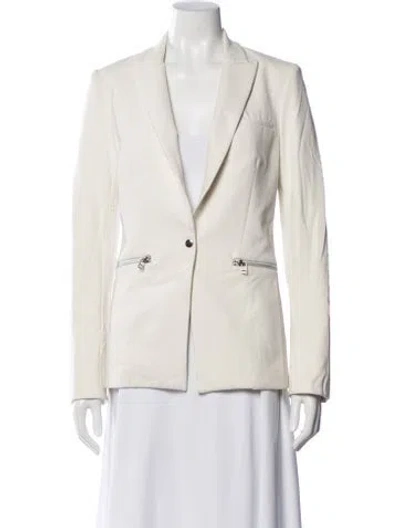 Pre-owned Veronica Beard Nylon Blazer In Neutral