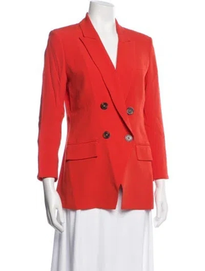 Pre-owned Veronica Beard Nylon Blazer In Orange