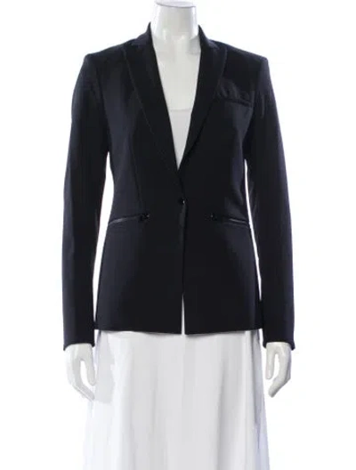 Pre-owned Veronica Beard Nylon Blazer W/ Tags In Blue