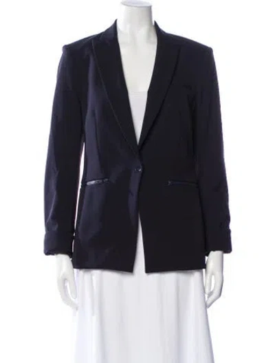 Pre-owned Veronica Beard Nylon Blazer W/ Tags In Gray