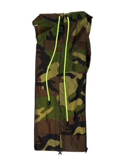 Pre-owned Veronica Beard Nylon Camouflage Print Dickey In Multi