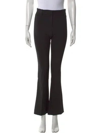 Pre-owned Veronica Beard Nylon Flared Pants In Black