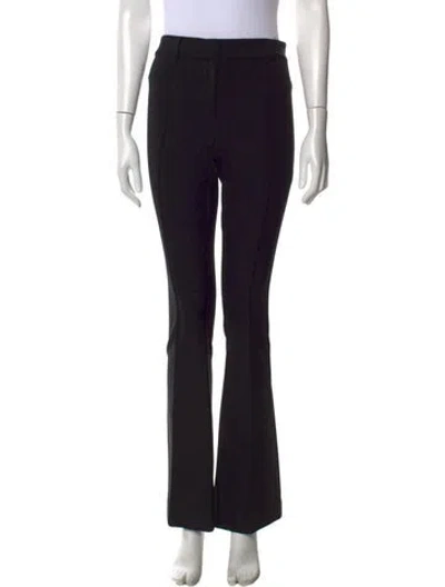 Pre-owned Veronica Beard Nylon Flared Pants In Black
