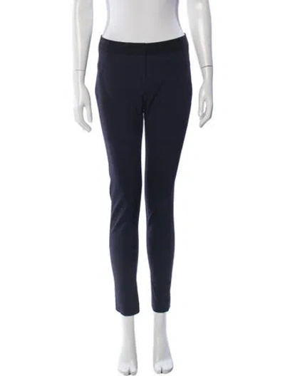 Pre-owned Veronica Beard Nylon Flared Pants In Blue