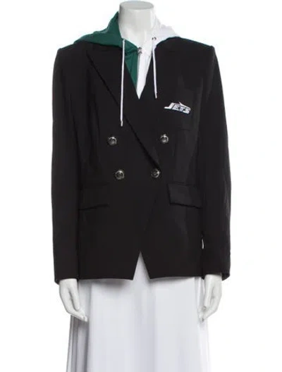Pre-owned Veronica Beard Nylon Jacket In Black