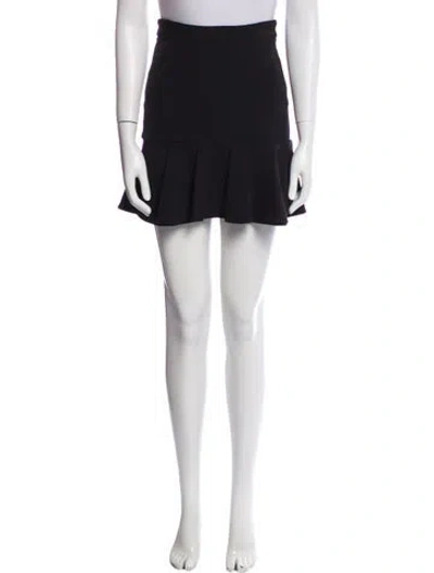 Pre-owned Veronica Beard Nylon Mini Skirt In Blue